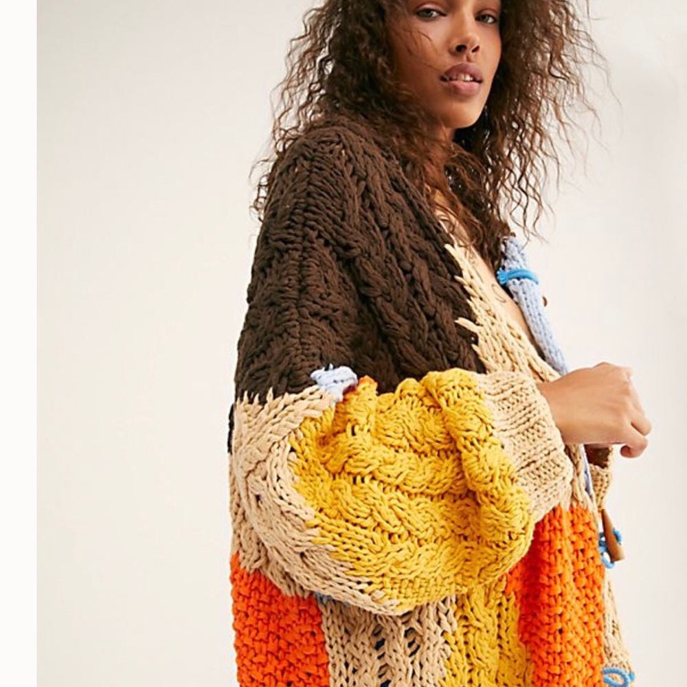 Free people Perfectly Patched Hoody Sweater